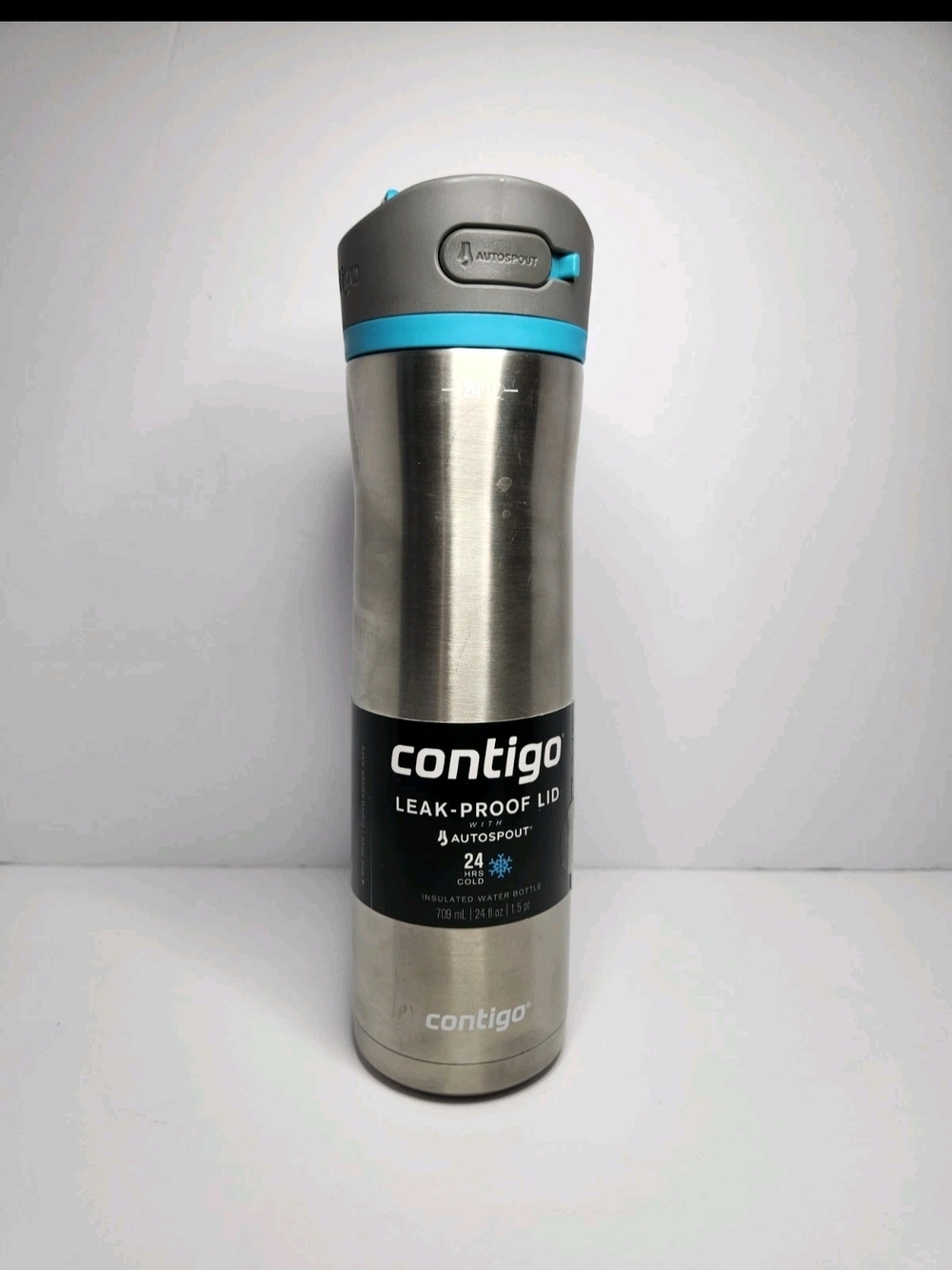 Contigo Ashland Chill 2.0 Stainless Steel Travel Mug with Juniper Lid Leak-Proof